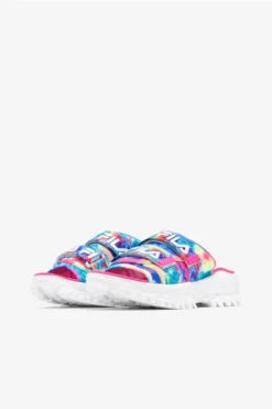 Fila Women's Tie Dye Outdoor Slide -Fila Sales Store 5SM01773 785 04 e
