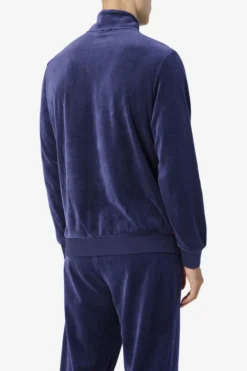 Fila Marten Velour Jacket -Fila Sales Store F21MH044 410 03 e