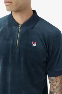 Fila Devon Velour Polo 9 Fila Devon Velour Polo -Fila Sales Store F22MH023 292 05 e