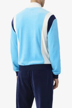 Fila Floyd Velour Jacket 7 Fila Floyd Velour Jacket -Fila Sales Store F22MH027 156 03 e