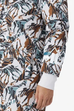 Fila Paulana Giraffe Print Long Puffer Coat -Fila Sales Store F22USAW3 047 05 e