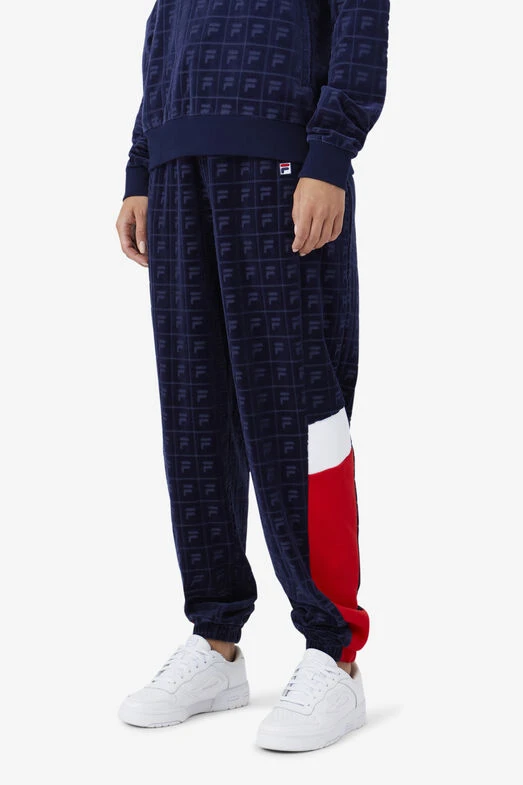 Fila Helen Velour Jogger 2 Fila Helen Velour Jogger - Image 2