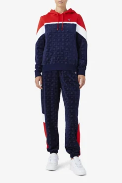 Fila Helen Velour Jogger 8 Fila Helen Velour Jogger -Fila Sales Store F22WF010 410 04 e