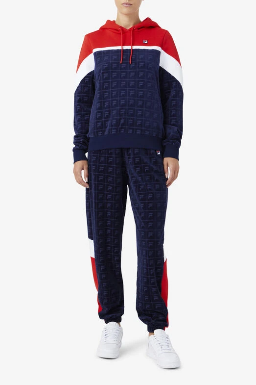 Fila Helen Velour Jogger 4 Fila Helen Velour Jogger - Image 4