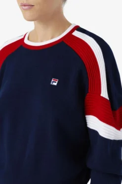 Fila Frankie Knit Crew -Fila Sales Store F22WF017 410 05 e