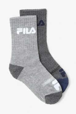 Fila Kids' Cushioned Crew Sock 6-Pack