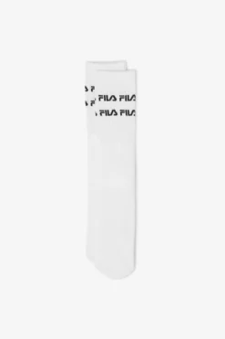 Fila Double Line Logo Knee High Sock