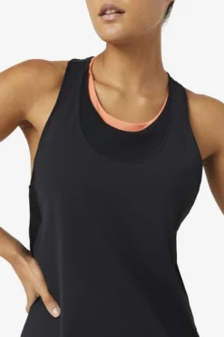 Fila Uplift Textured Racerback Tank Top -Fila Sales Store FW11A735 001 05 e