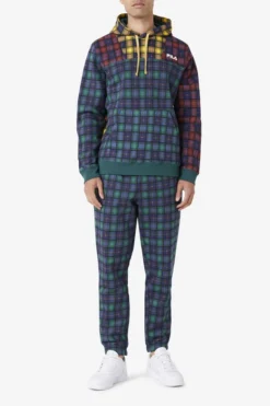 Fila Dorm Plaid Hoodie -Fila Sales Store LM131200 990 04 e