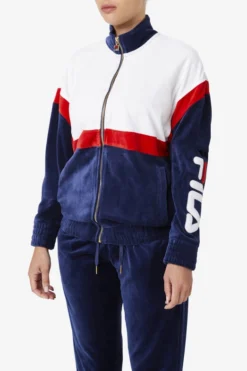 Fila Mansur Velour Jacket -Fila Sales Store LM23C352 410 06 e