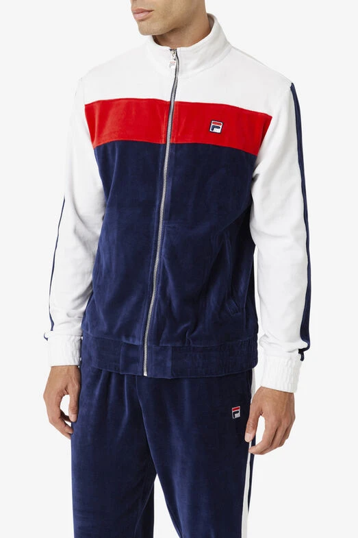 Fila Brice Velour Jacket 2 Fila Brice Velour Jacket - Image 2