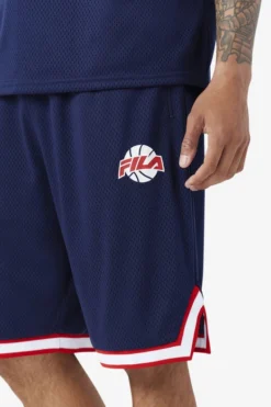 Fila Ovi Basketball Short -Fila Sales Store LM23C618 410 05 e