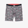 Fila Men's Black Allover Print Boxer Briefs