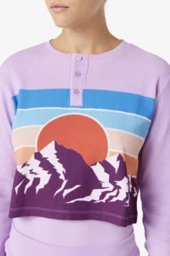 Fila Liza Thermal Henley -Fila Sales Store LW131155 528 05 e