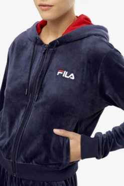 Fila Zura Velour Jacket -Fila Sales Store LW211189 410 05 e