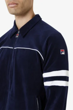 Fila Verdy Velour Jacket -Fila Sales Store S22MH025 410 05 e
