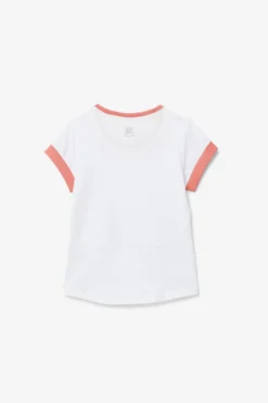 Fila Girls' Core Short Sleeve Top -Fila Sales Store TG018412 101 08 e